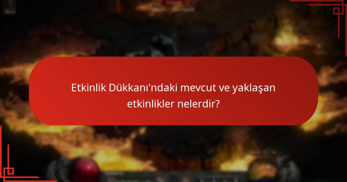 Etkinlik Dükkanı’nda katılımı artıracak ipuçları nelerdir?