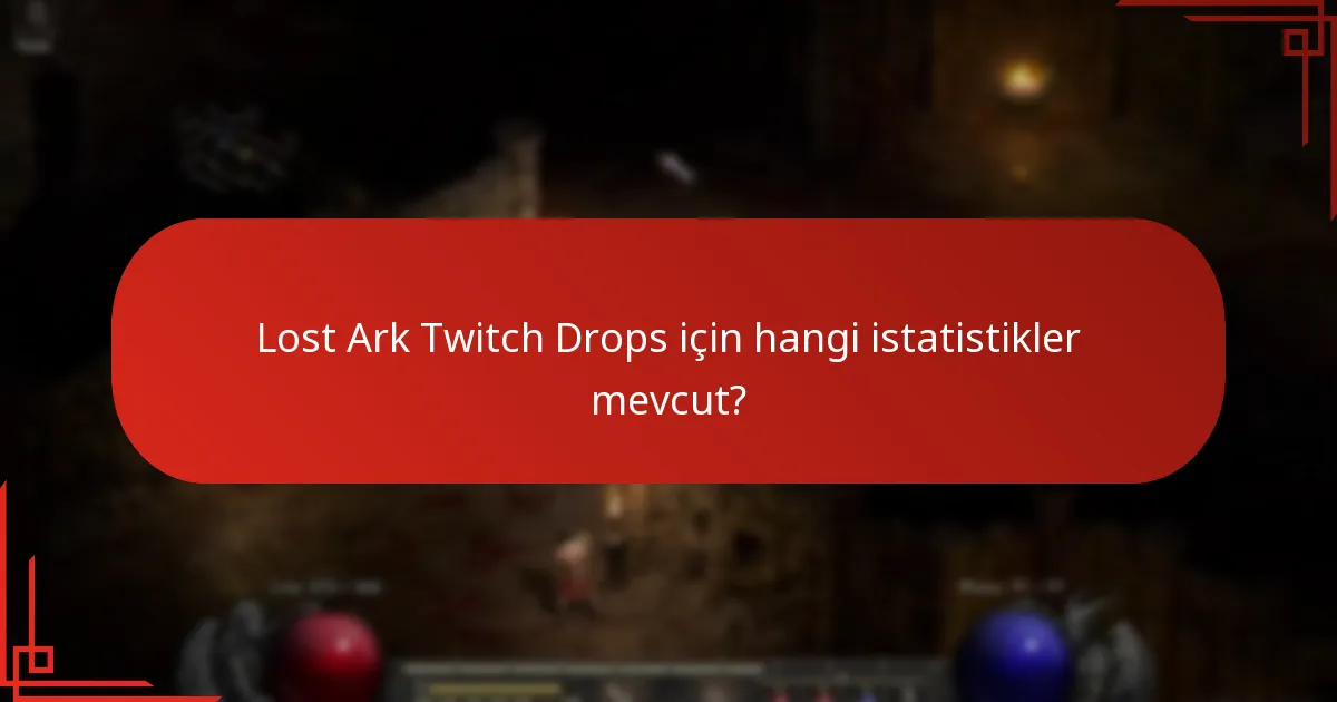 Lost Ark’taki Twitch Drops’u şekillendiren eğilimler nelerdir?